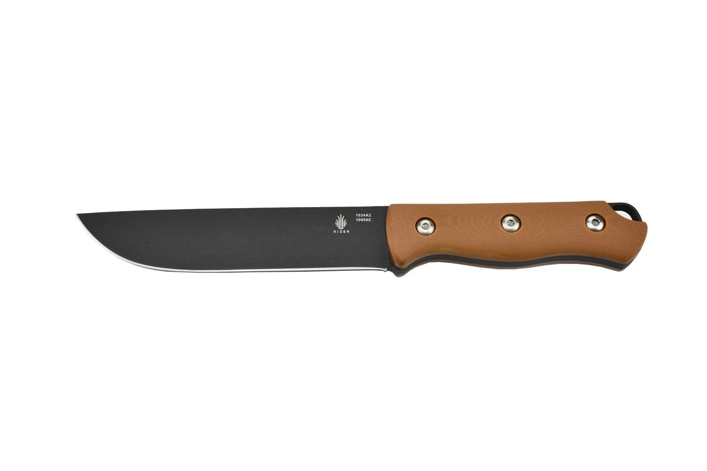 Kizer 1034A2 Bush Couteau à Lame Fixe Lame En Acier Carbone 1095 Et Manche En G10 14 Kizer 1034A2 Bush Couteau à Lame Fixe Lame En Acier Carbone 1095 Et Manche En G10 – Image 12