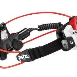 Petzl NAO + E36AHR2B Lampe Frontale Rouge Rechargeable Connectée Bluetooth 750 Lumens