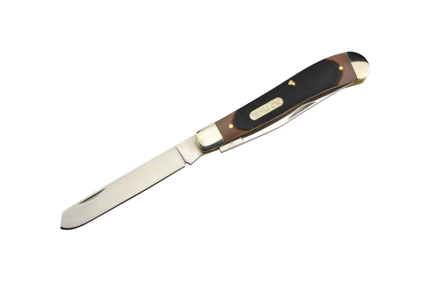 Schrade 94OT Old Timer Couteau De Poche à Deux Lames Trapper Gunstock 12 Schrade 94OT Old Timer Couteau De Poche à Deux Lames Trapper Gunstock – Image 10