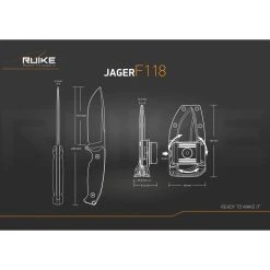 Ruike F118B Jager Noir - 223mm 9 Ruike F118B Jager Noir - 223mm -Kansept shop F118B 4.jpg 1440x960 1