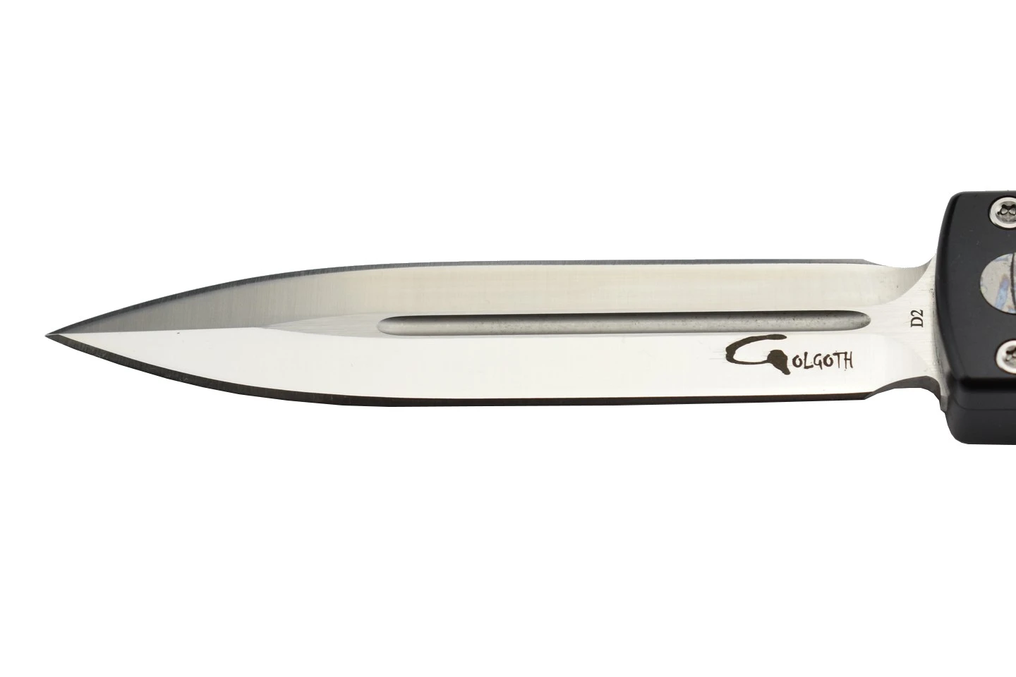 Golgoth G12DT+ Couteau Automatique Lame Double Tranchant Acier D2 Manche Aluminium 10 Golgoth G12DT+ Couteau Automatique Lame Double Tranchant Acier D2 Manche Aluminium – Image 8