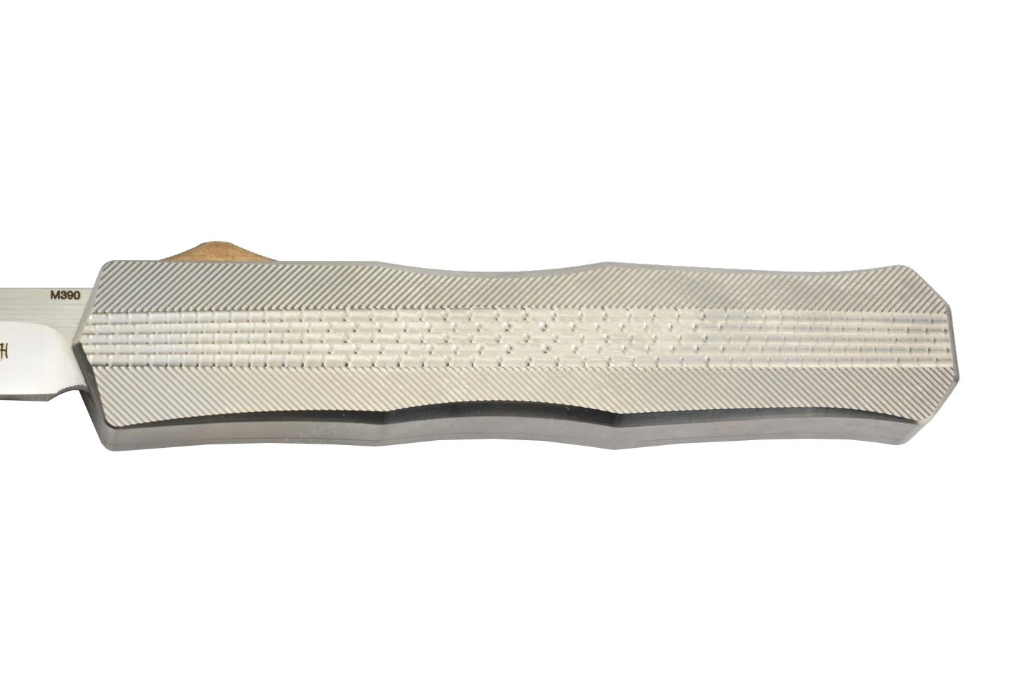 Golgoth G7 Automatique OTF Lame Acier M390 Manche Titane TC4 Anodisé 8 Golgoth G7 Automatique OTF Lame Acier M390 Manche Titane TC4 Anodisé – Image 6