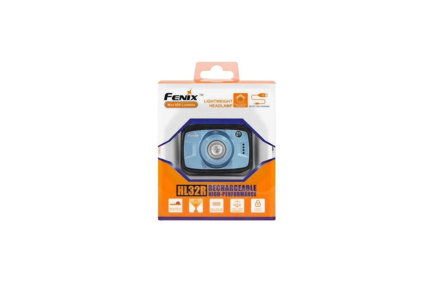 Fenix HL32R Bleu - Frontale Hautes-performances - 600 Lumens 5 Fenix HL32R Bleu - Frontale Hautes-performances - 600 Lumens – Image 3