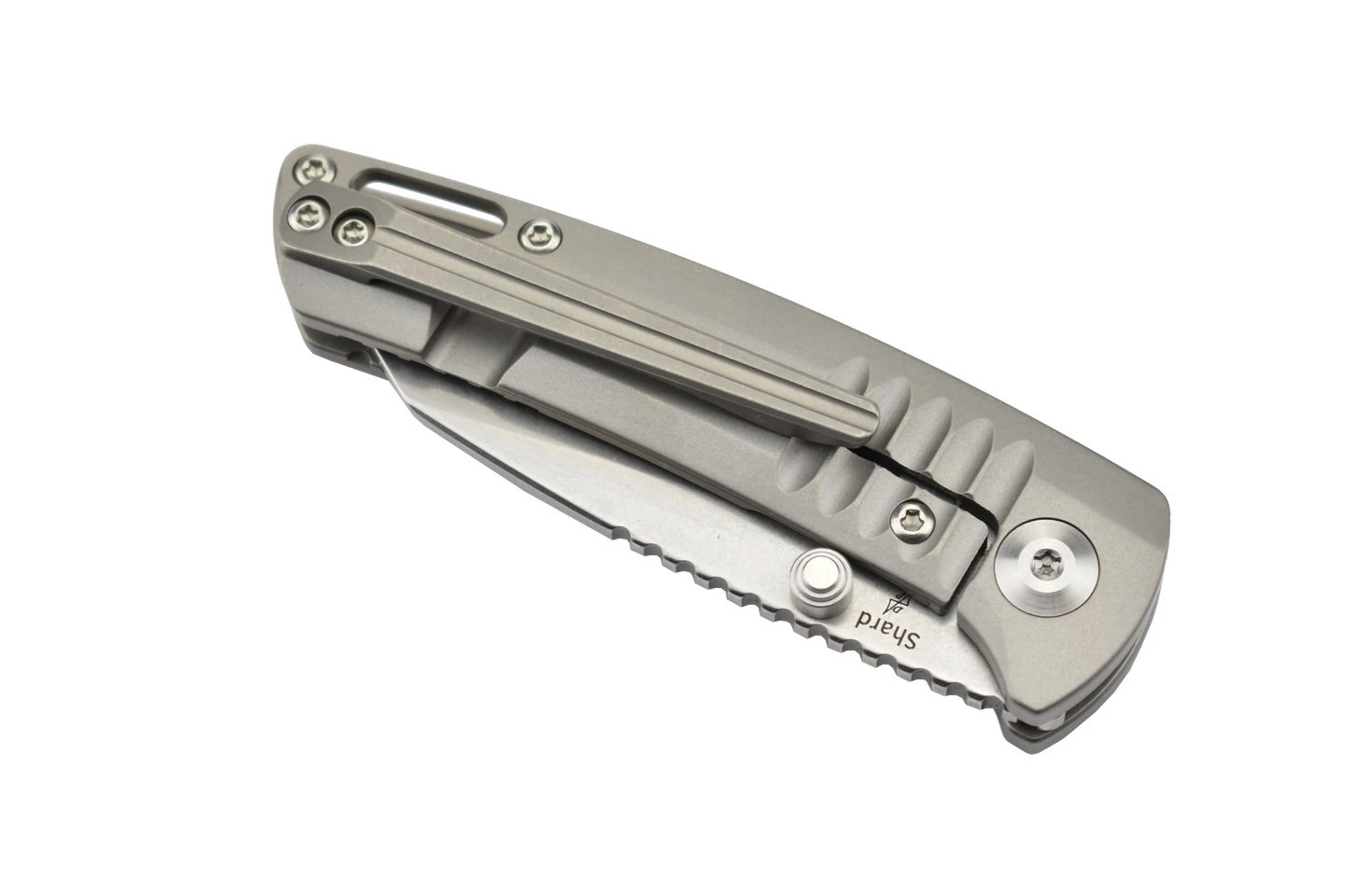 Kizer Ki2531A1 Shard Par Dirk Pinkerton Lame Acier S35VN Manche Titane 7 Kizer Ki2531A1 Shard Par Dirk Pinkerton Lame Acier S35VN Manche Titane – Image 5