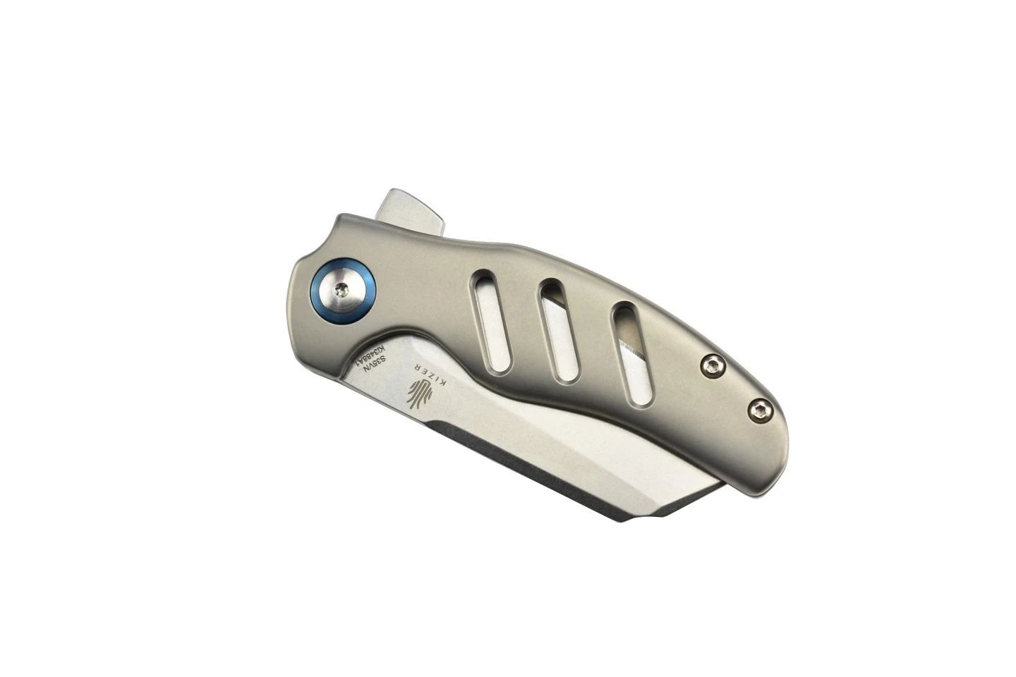 Kizer Ki3488A1 C01C Mini Sheepdog Lame Acier S35VN Et Manche Titane Gris 15 Kizer Ki3488A1 C01C Mini Sheepdog Lame Acier S35VN Et Manche Titane Gris – Image 13