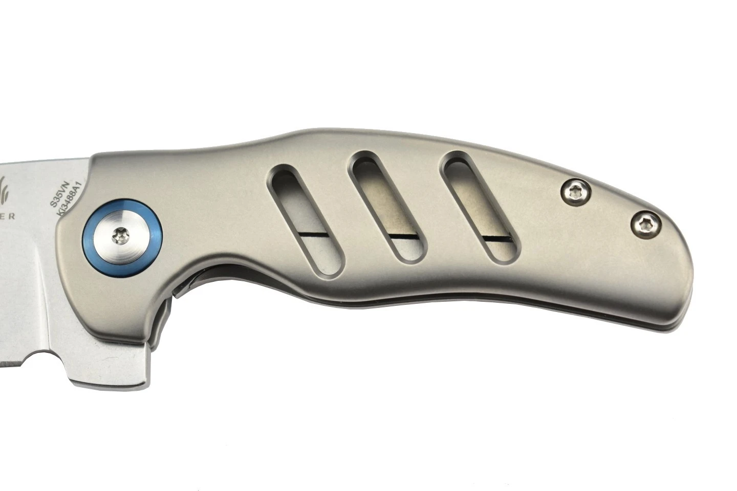 Kizer Ki3488A1 C01C Mini Sheepdog Lame Acier S35VN Et Manche Titane Gris 11 Kizer Ki3488A1 C01C Mini Sheepdog Lame Acier S35VN Et Manche Titane Gris – Image 9