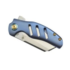Kizer Ki3488A2 C01C Mini Sheepdog Lame Acier S35VN Et Manche Titane Bleu -Kansept shop Ki3488A2 3.jpg 1440x960 1
