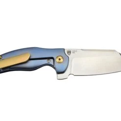 Kizer Ki3488A2 C01C Mini Sheepdog Lame Acier S35VN Et Manche Titane Bleu -Kansept shop Ki3488A2 6.jpg 1440x960 1