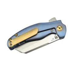 Kizer Ki3488A2 C01C Mini Sheepdog Lame Acier S35VN Et Manche Titane Bleu -Kansept shop Ki3488A2 9.jpg 1440x960 1