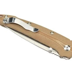 Kizer Ki4419A5 Sliver Par Kim Ning Lame Acier S35VN Manche Micarta -Kansept shop Ki4419A5 5.jpg 1440x960 1