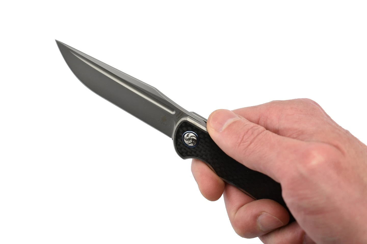 Kizer Ki4510A1 Matanzas Couteau Pliant Lame Acier S35VN Et Manche Fibre De Carbone 14 Kizer Ki4510A1 Matanzas Couteau Pliant Lame Acier S35VN Et Manche Fibre De Carbone – Image 12
