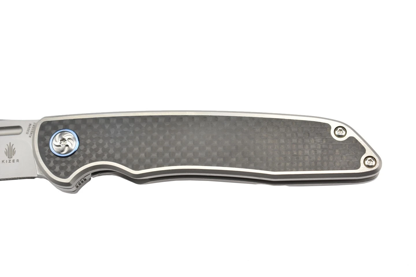 Kizer Ki4510A1 Matanzas Couteau Pliant Lame Acier S35VN Et Manche Fibre De Carbone 9 Kizer Ki4510A1 Matanzas Couteau Pliant Lame Acier S35VN Et Manche Fibre De Carbone – Image 7