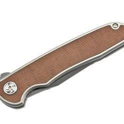 Kizer Ki4510A3 Matanzas Par Nick Swan Lame Acier S35VN Manche Titane Et Micarta -Kansept shop Ki4510A3 4.jpg 1440x960 1