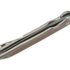 Kizer Ki4510A3 Matanzas Par Nick Swan Lame Acier S35VN Manche Titane Et Micarta -Kansept shop Ki4510A3 5.jpg 1440x960 1