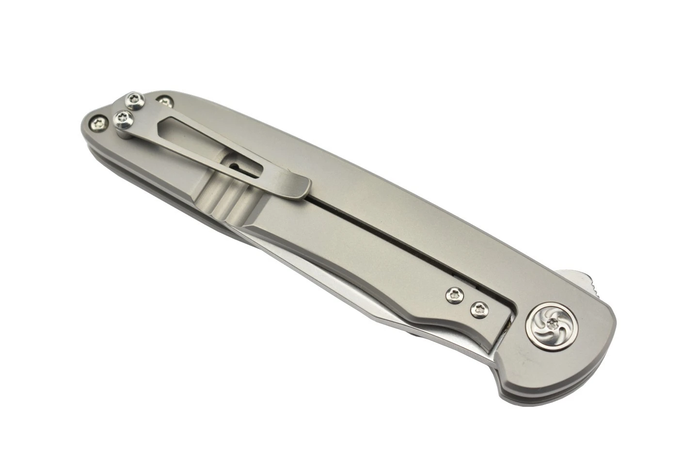 Kizer Ki4510A4 Matanzas Par Nick Swan Lame Acier S35VN Manche Titane Et Micarta 5 Kizer Ki4510A4 Matanzas Par Nick Swan Lame Acier S35VN Manche Titane Et Micarta – Image 3