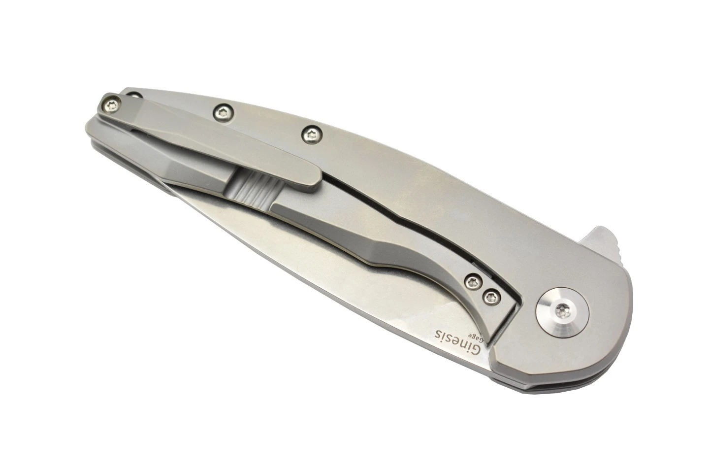 Kizer Ki4518 Ginesis Par Gage Lame Acier S35VN Manche Titane Et Fibre De Carbone 7 Kizer Ki4518 Ginesis Par Gage Lame Acier S35VN Manche Titane Et Fibre De Carbone – Image 5