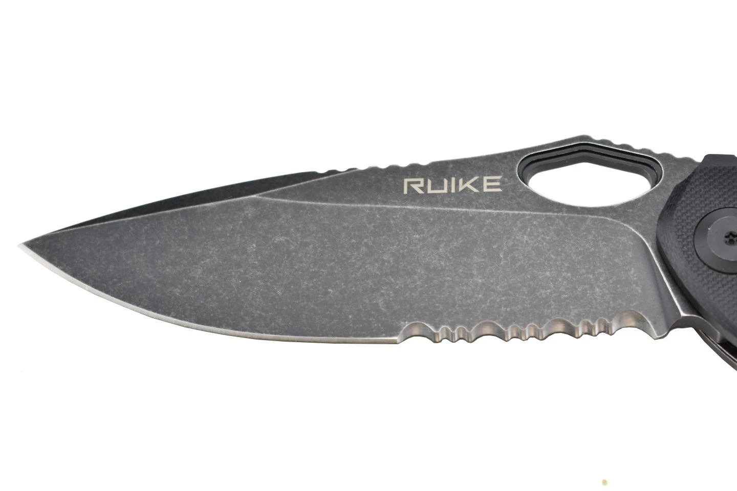 Ruike M195-B Tactical Rescue Lame Semi Dentelée Acier D2 Manche G10 4 Ruike M195-B Tactical Rescue Lame Semi Dentelée Acier D2 Manche G10 – Image 2