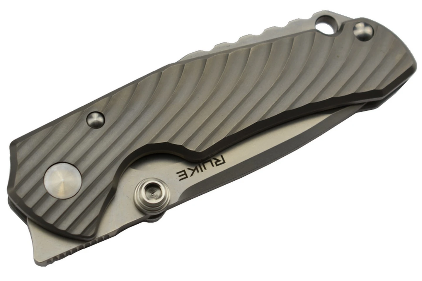 Ruike M671-TZ Couteau Lame Acier 154CM Manche Titane TC4 7 Ruike M671-TZ Couteau Lame Acier 154CM Manche Titane TC4 – Image 5