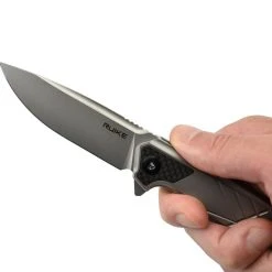 Ruike M875-TZ Couteau Pliant Lame Acier N690 Manche Titane -Kansept shop M875TZ 12.jpg 1440x960 1