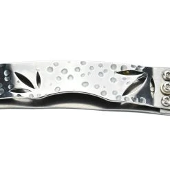 Mcusta MC-154 - Bamboo Money Clip - Manche Micarta Vert -Kansept shop MC154 10.jpg 1440x960 1