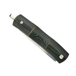 Mcusta MC-154 - Bamboo Money Clip - Manche Micarta Vert -Kansept shop MC154 3.jpg 1440x960 1