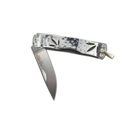 Mcusta MC-154 - Bamboo Money Clip - Manche Micarta Vert -Kansept shop MC154 8.jpg 1440x960 1