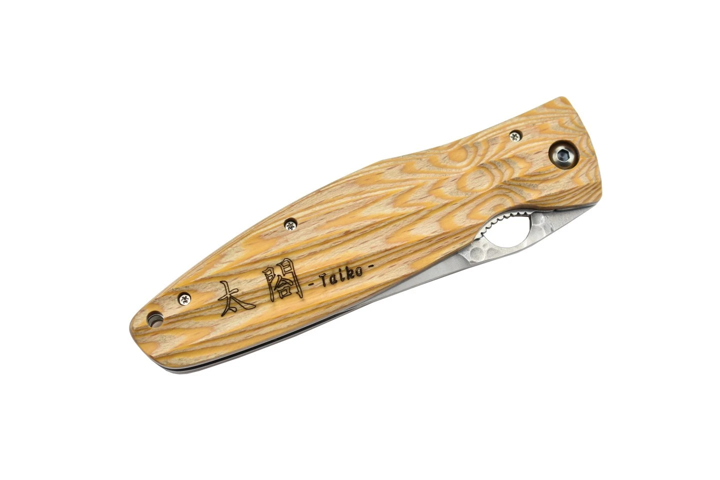 Mcusta MC-182G Taiko SPG2 Pakka Wood Jaune 6 Mcusta MC-182G Taiko SPG2 Pakka Wood Jaune – Image 4