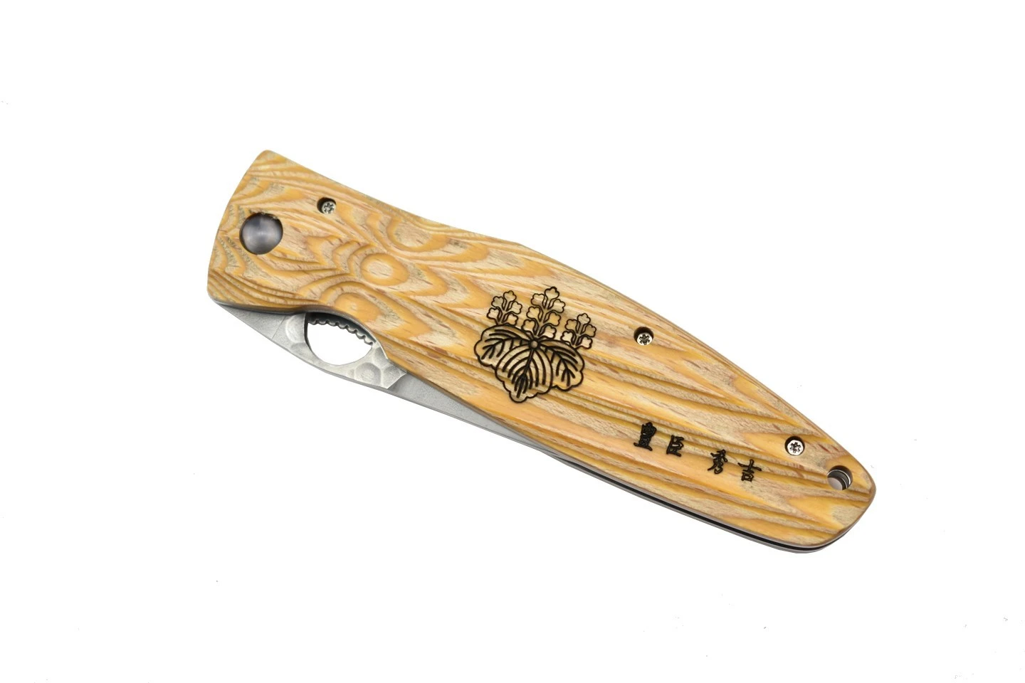 Mcusta MC-182G Taiko SPG2 Pakka Wood Jaune 13 Mcusta MC-182G Taiko SPG2 Pakka Wood Jaune – Image 11