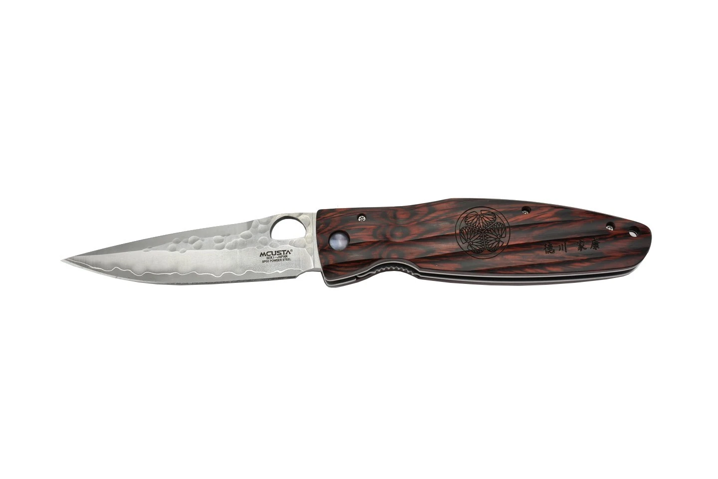 Mcusta MC-183G Shogun SPG2 Pakka Wood Rouge 13 Mcusta MC-183G Shogun SPG2 Pakka Wood Rouge – Image 11