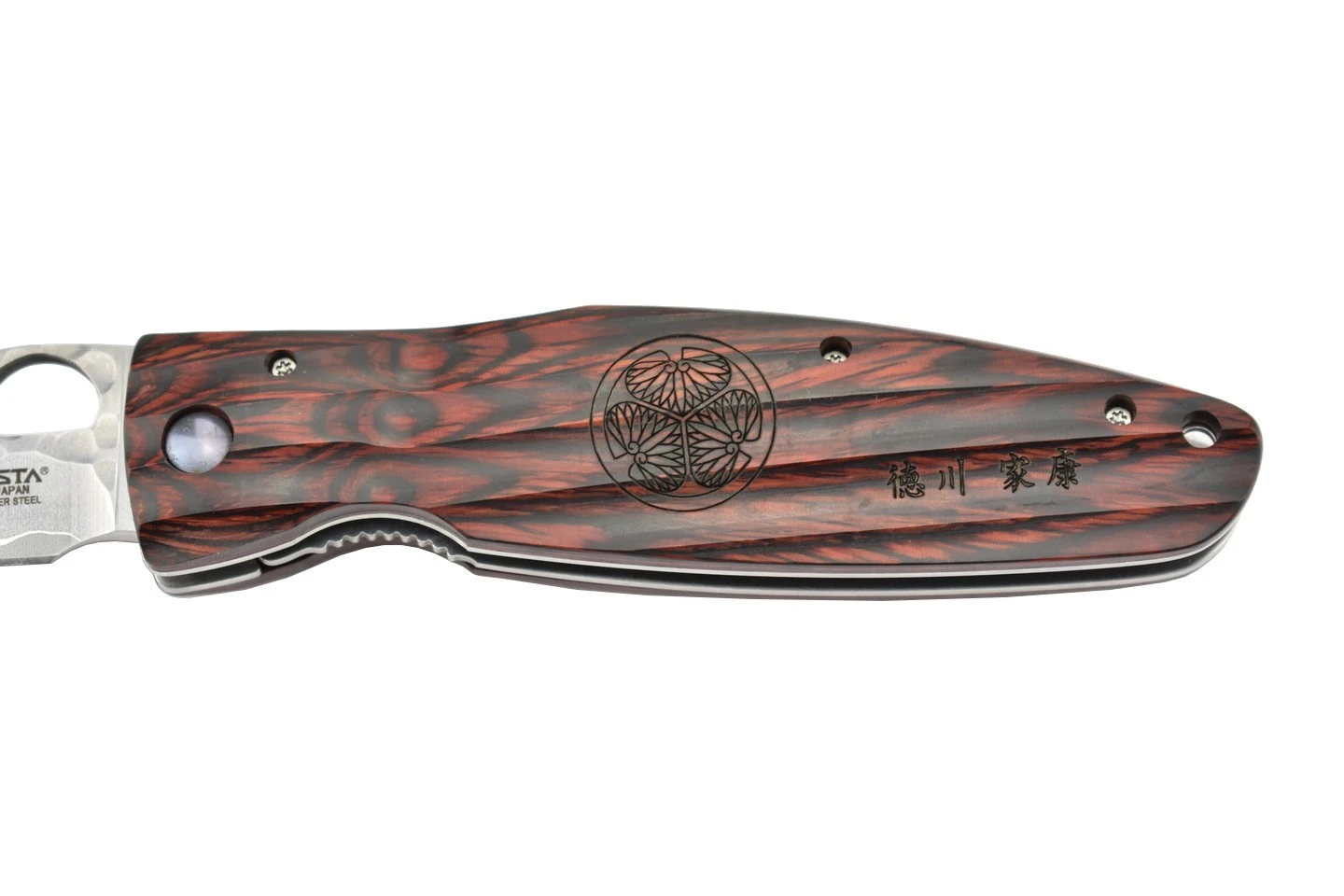 Mcusta MC-183G Shogun SPG2 Pakka Wood Rouge 10 Mcusta MC-183G Shogun SPG2 Pakka Wood Rouge – Image 8