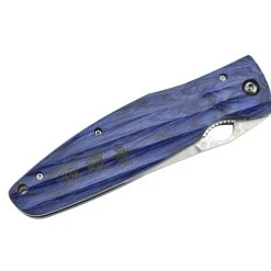 Mcusta MC-186G Manche Pakka Wood Bleu Et Lame SPG2 -Kansept shop MC186G 10.jpg 1440x960 1