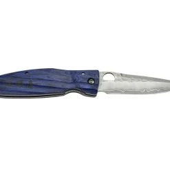 Mcusta MC-186G Manche Pakka Wood Bleu Et Lame SPG2 -Kansept shop MC186G 6.jpg 1440x960 1