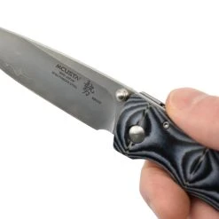 Mcusta MC-201G MINAGI - SPG2 Micarta Bleu -Kansept shop MC201G 9.jpg 1440x960 1