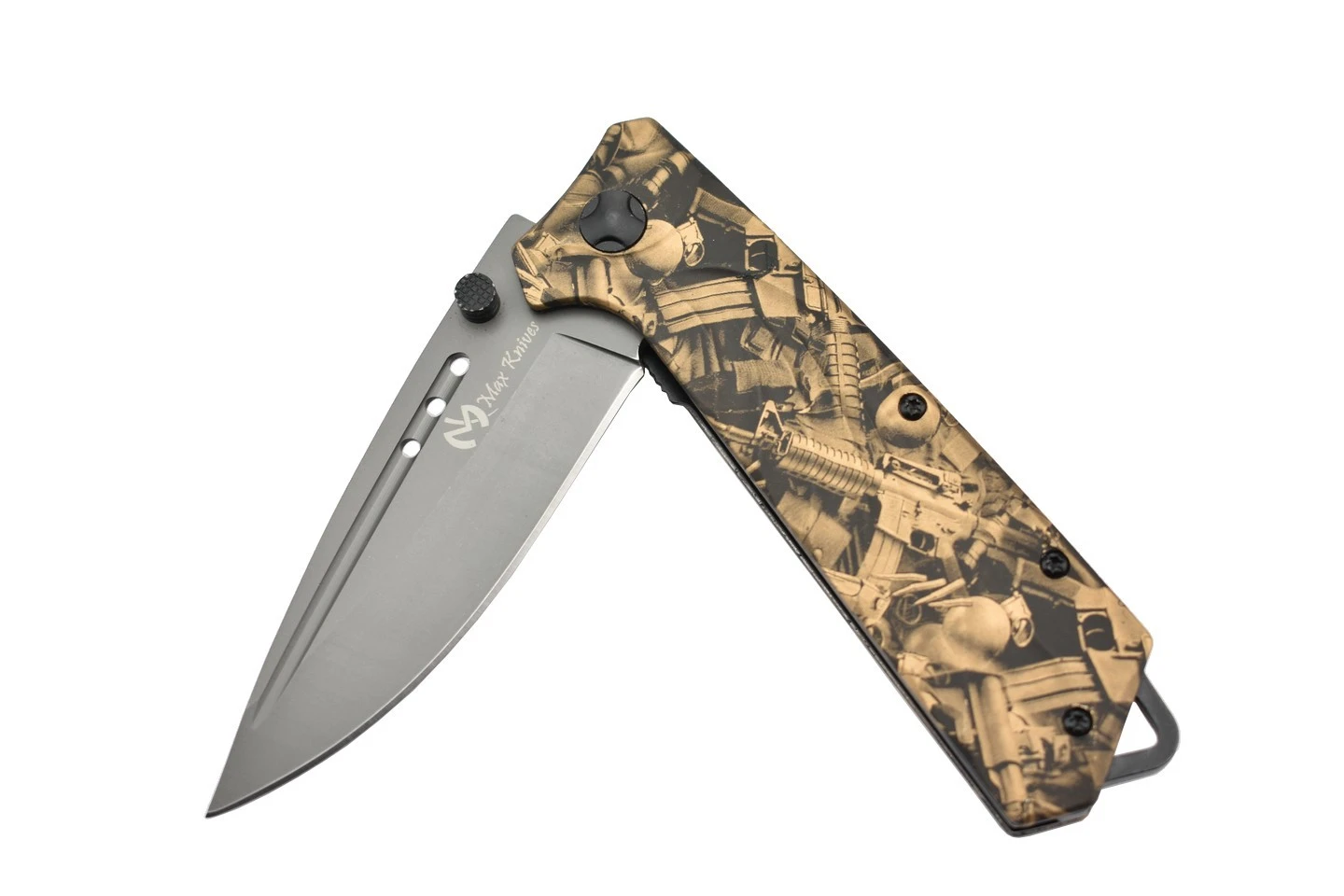 Maxknives MK142 Couteau Pliant Ouverture Assistée Acier 3Cr13 Et Aluminium 7 Maxknives MK142 Couteau Pliant Ouverture Assistée Acier 3Cr13 Et Aluminium – Image 5