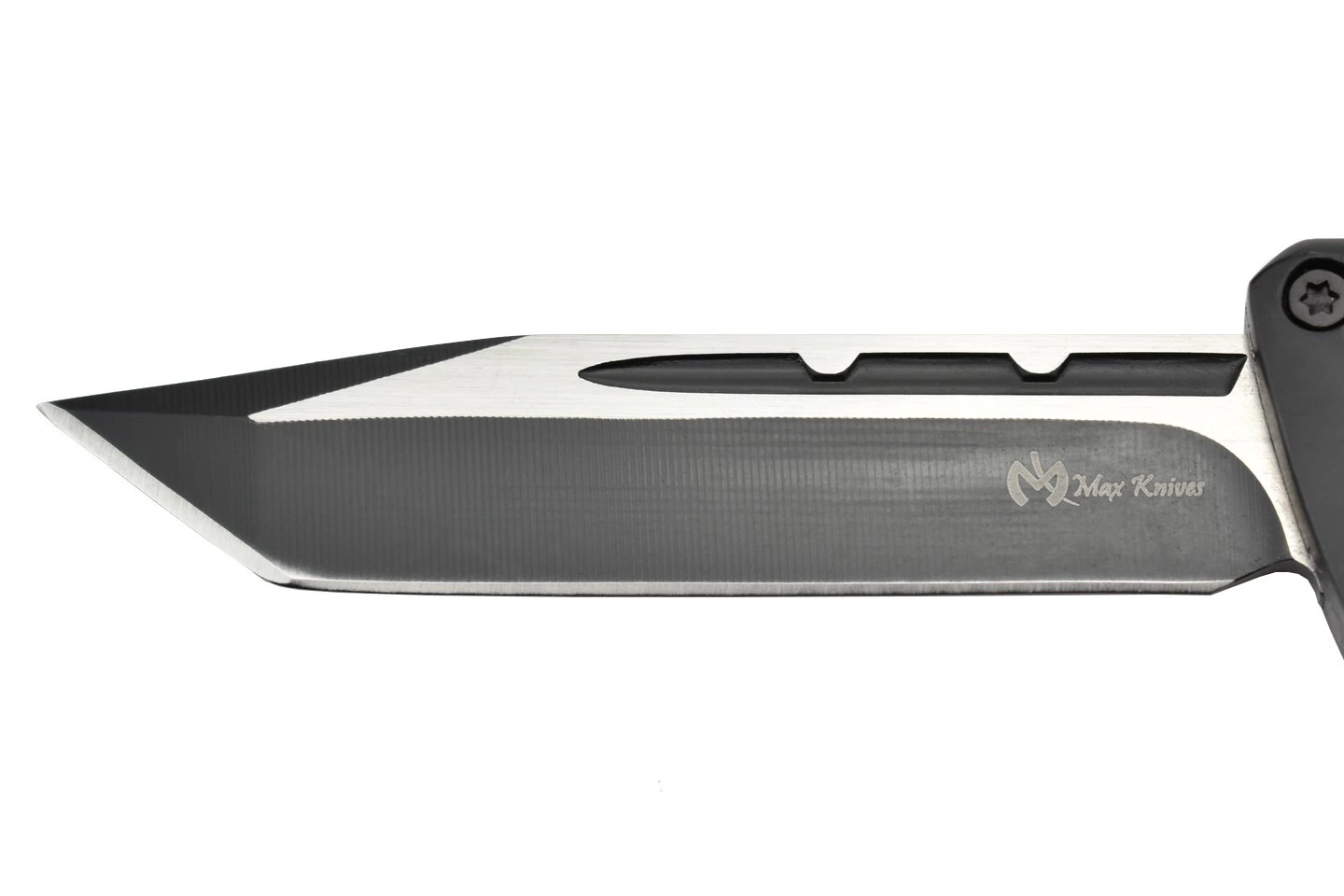 Maxknives MKO14B1 Couteau Automatique Poing Américain Lame Acier Manche Zinc Aluminium 4 Maxknives MKO14B1 Couteau Automatique Poing Américain Lame Acier Manche Zinc Aluminium – Image 2