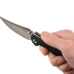 Ruike P155-B Noir Couteau De Poche Lame Acier 14C28N Manche G10 -Kansept shop P155B 11.jpg 1440x960 1