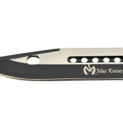 Maxknives P49 Couteau Papillon Lame Acier 3CR13 Manche Aluminium Anodisé Noir -Kansept shop P49 2.jpg 1440x960 1
