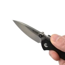 Ruike P671-CB Noir Couteau De Poche Lame Acier 14C28N Manche G10 Et Fibre De Carbone -Kansept shop P671CB 12.jpg 1440x960 1