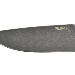 Ruike P801-SB Noir Couteau De Poche Lame Acier 14C28N Manche Acier 3Cr14N Finition Délavée -Kansept shop P801SB 2.jpg 1440x960 1