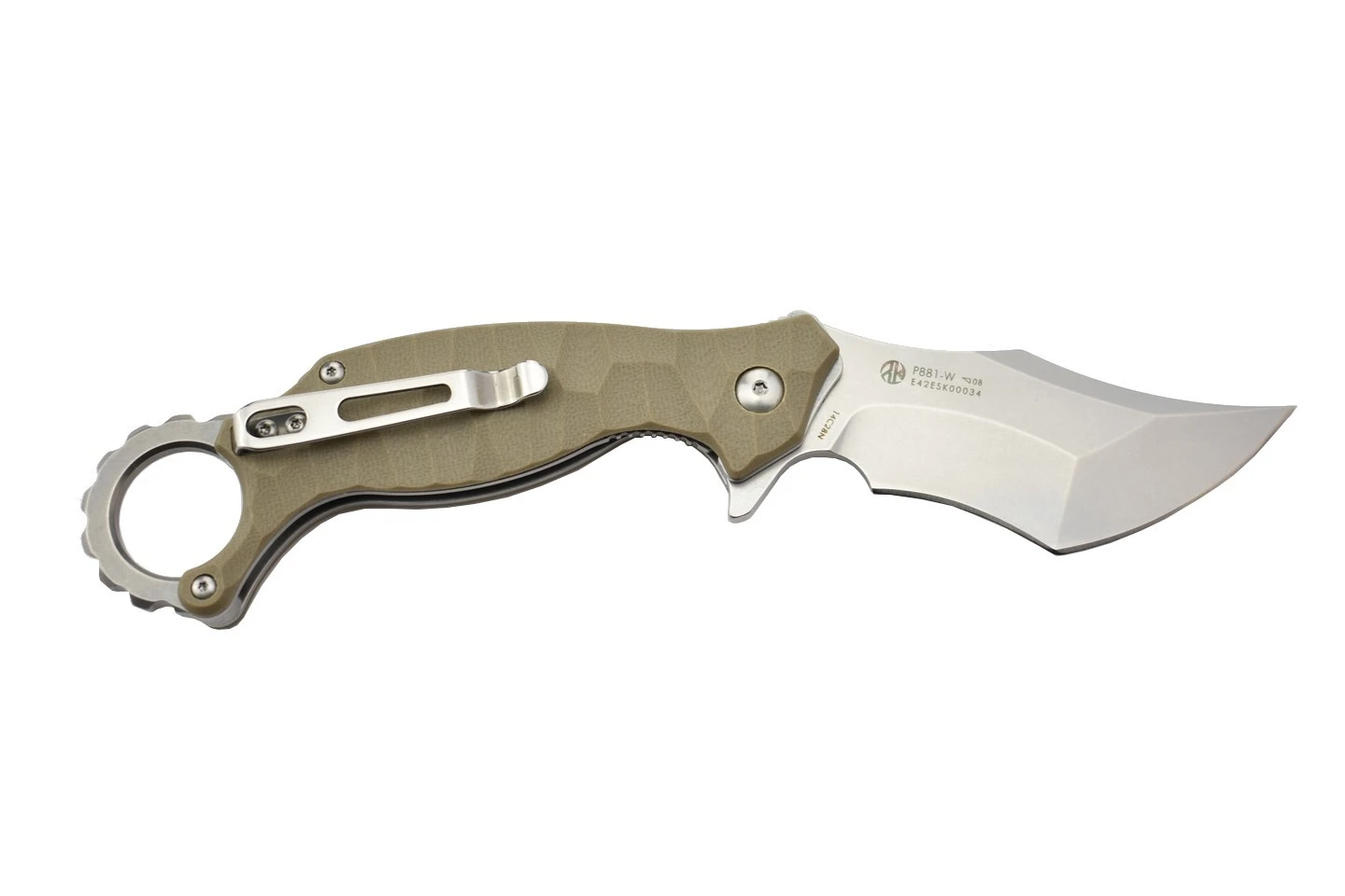 Ruike P881-W Karambit Lame Acier 14C28N Manche G10 7 Ruike P881-W Karambit Lame Acier 14C28N Manche G10 – Image 5