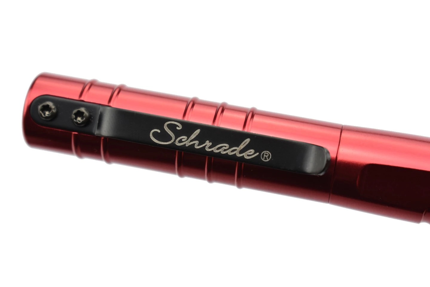 Schrade Stylo Tactique Rouge En Aluminium 4 Schrade Stylo Tactique Rouge En Aluminium – Image 2