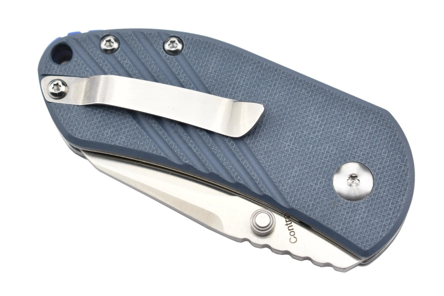 Kizer V2540C3 Par Justin Lundquist Lame Acier 154CM Manche G10 Bleu 7 Kizer V2540C3 Par Justin Lundquist Lame Acier 154CM Manche G10 Bleu – Image 5