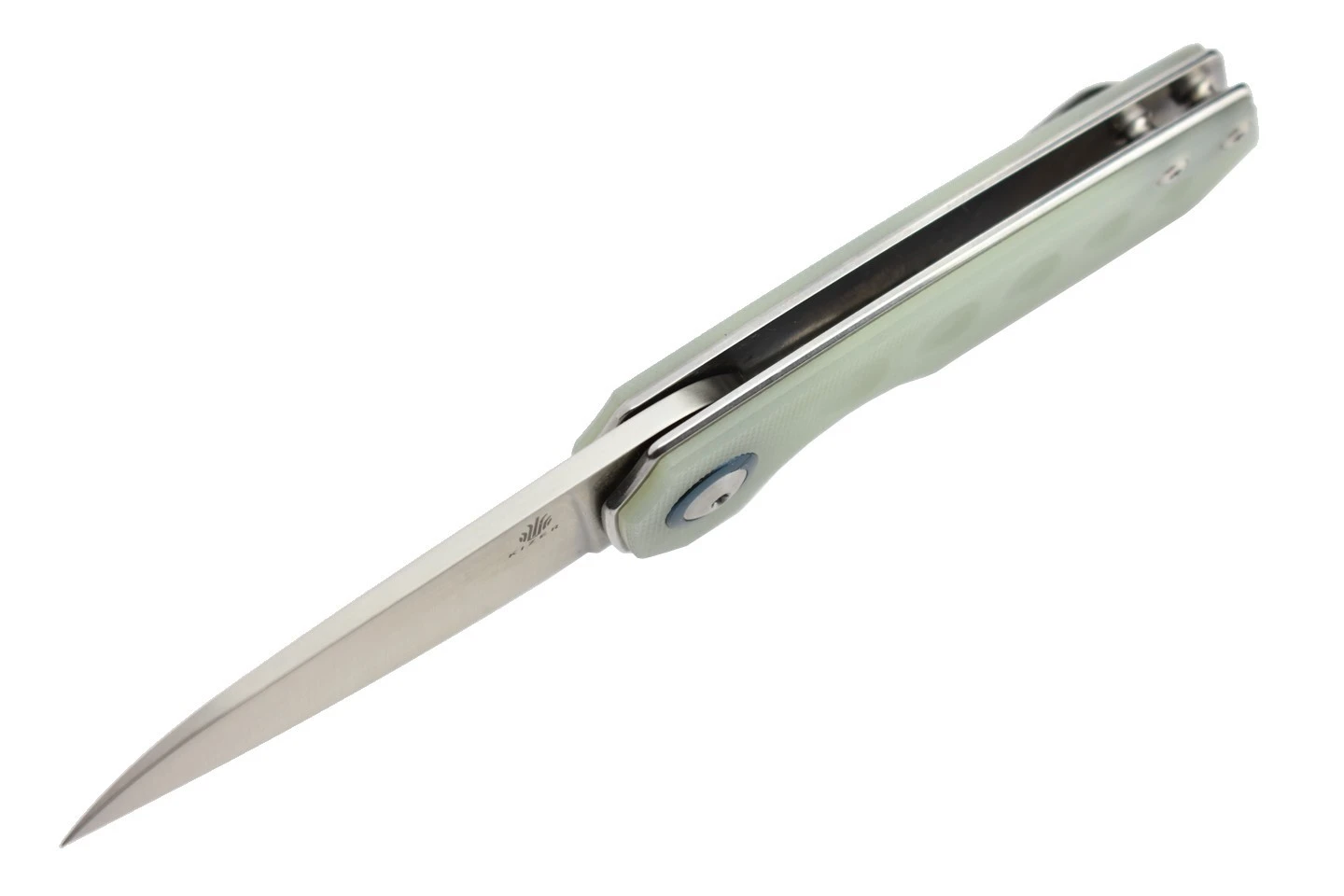 Kizer V2541N2 Lieb Par Azo Lame Acier N690 Manche G10 Translucide 6 Kizer V2541N2 Lieb Par Azo Lame Acier N690 Manche G10 Translucide – Image 4