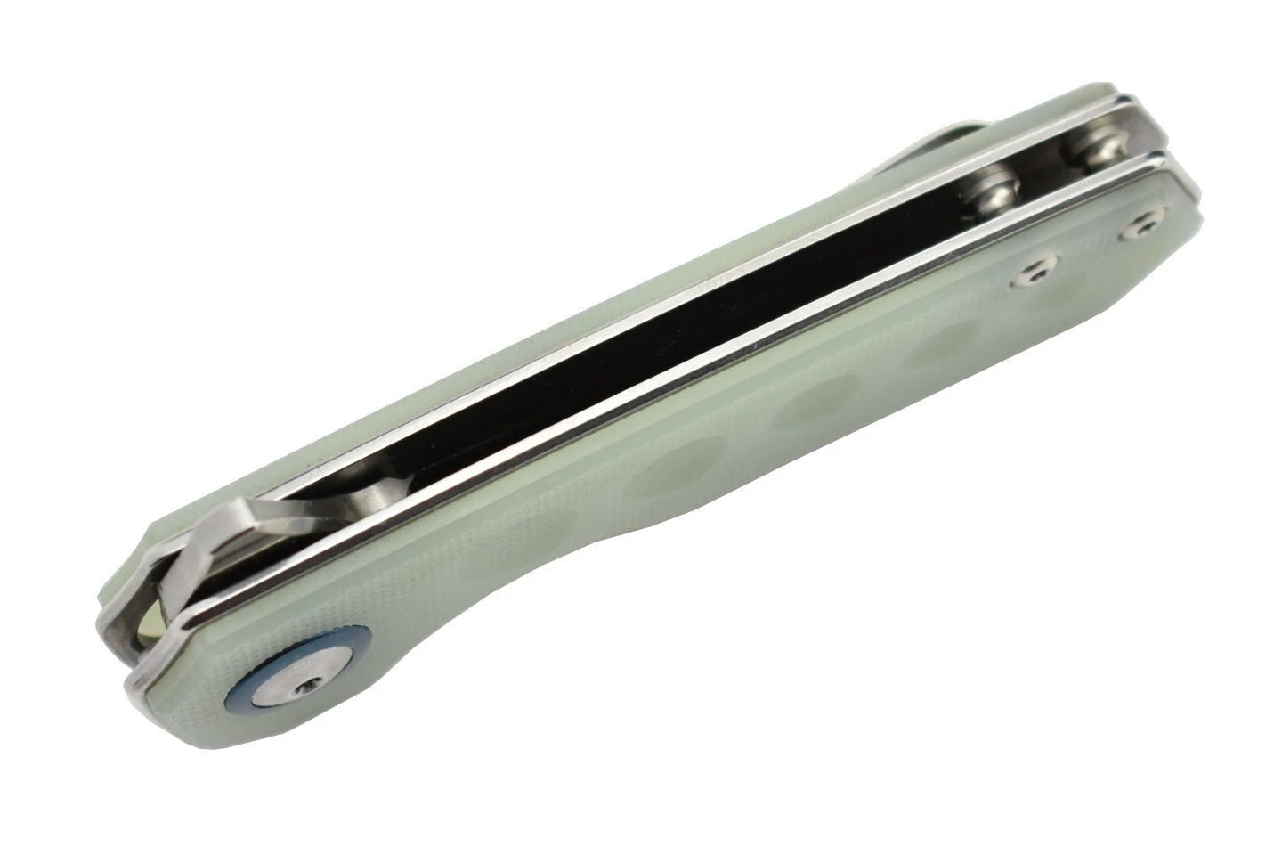 Kizer V2541N2 Lieb Par Azo Lame Acier N690 Manche G10 Translucide 4 Kizer V2541N2 Lieb Par Azo Lame Acier N690 Manche G10 Translucide – Image 2