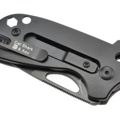 Kizer V2561N2 Catshark Lame Acier N690 Manche Micarta Noir Par Yue Et Azo -Kansept shop V2561N2 5.jpg 1440x960 1