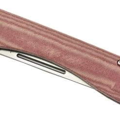 Kizer V3009N5 Pinch Lame Acier N690 Stonewash Manche Micarta Rouge Par Rolf Helbig -Kansept shop V3009N5 4.jpg 1440x960 1