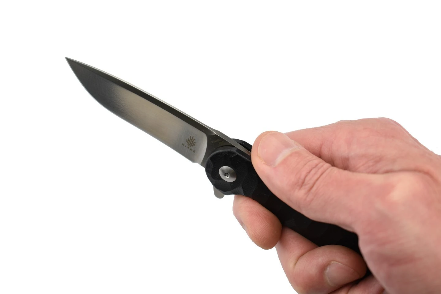 Kizer V3466N1 Dukes Par Matt Cucchiara Lame Acier N690 Et Manche G10 Noir 14 Kizer V3466N1 Dukes Par Matt Cucchiara Lame Acier N690 Et Manche G10 Noir – Image 12