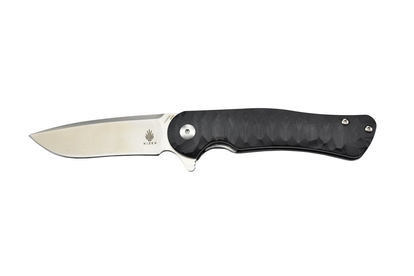Kizer V3466N1 Dukes Par Matt Cucchiara Lame Acier N690 Et Manche G10 Noir 12 Kizer V3466N1 Dukes Par Matt Cucchiara Lame Acier N690 Et Manche G10 Noir – Image 10