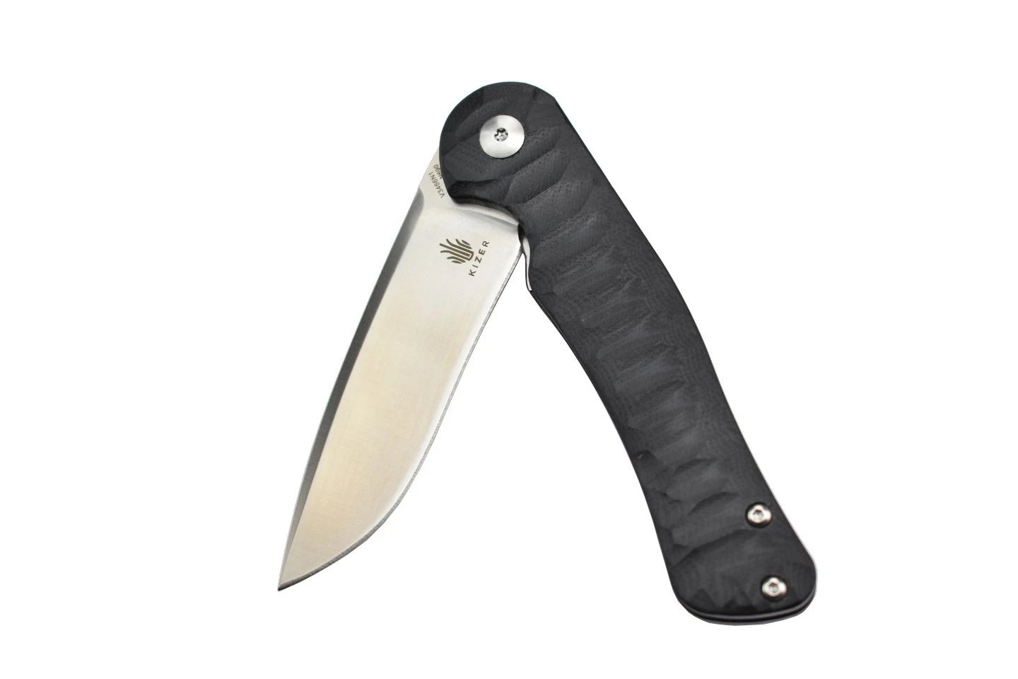 Kizer V3466N1 Dukes Par Matt Cucchiara Lame Acier N690 Et Manche G10 Noir 8 Kizer V3466N1 Dukes Par Matt Cucchiara Lame Acier N690 Et Manche G10 Noir – Image 6