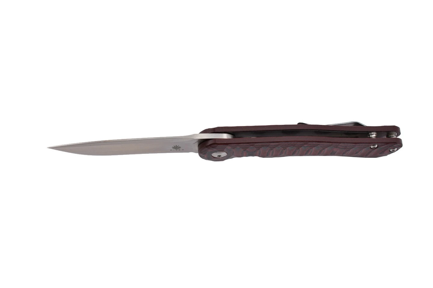 Kizer V3466N2 Dukes Par Matt Cucchiara Lame Acier N690 Et Manche G10 Marron 7 Kizer V3466N2 Dukes Par Matt Cucchiara Lame Acier N690 Et Manche G10 Marron – Image 5